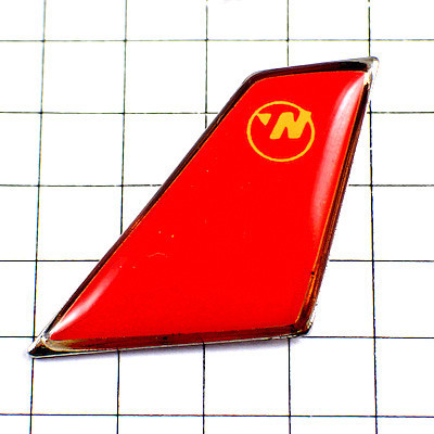  pin badge * airplane. tail wing Northwest Airlines Delta Air Lines * France limitation pin z* rare . Vintage thing pin bachi