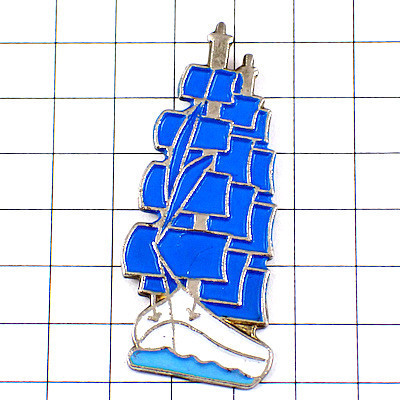  pin  ... *   синий     ...    лодка  большой размер  судно  ◆ Франция  ограничение  pin  ...◆ редкий ... винтажный   вещь   pin  ...