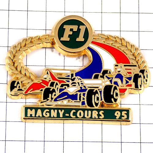  pin badge *mani cool F1 circuit car race place * France limitation pin z* rare . Vintage thing pin bachi