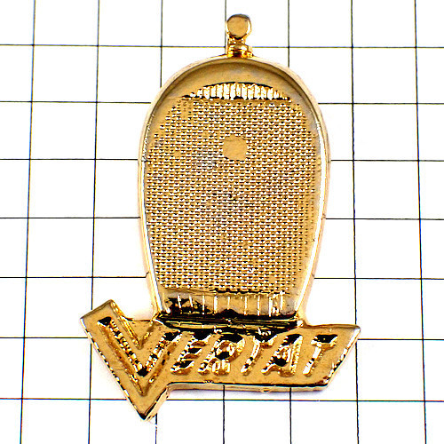  pin badge * automobile. front surface Gold gold color * France limitation pin z* rare . Vintage thing pin bachi