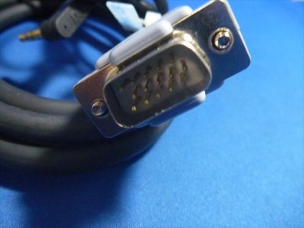  special order MISTER for cable VGA terminal (D-SUB3 step 15 pin ) from SCART terminal ( day main specification. RGB21). conversion with voice .