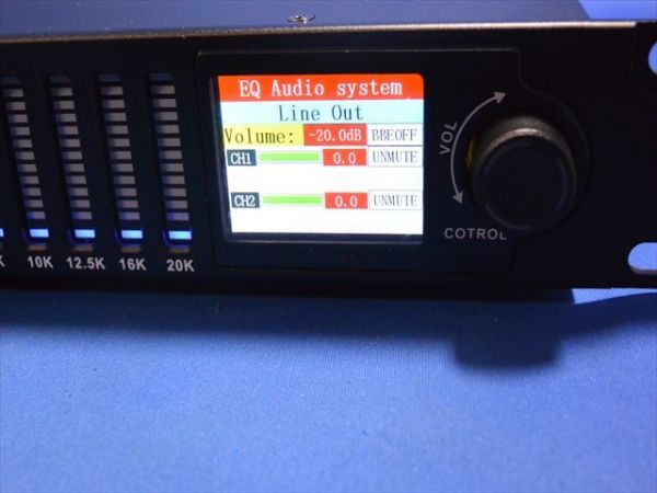 1Uラックマウントサイズ 31段DSP 新品 イコライザー 1Uラックマウントサイズ 31段DSP 新品 イコライザー