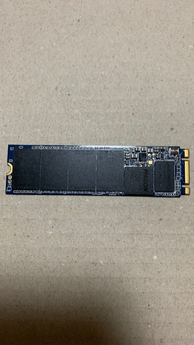 確認用 Patriot SSD 512GB SCORCH M.2 2280 PCIe Gen.3 x 2 (NVMe 1.2)