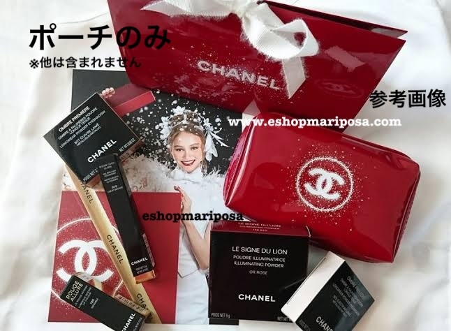 CHANEL◆シャネル 伊勢丹限定 コスメポーチ 赤 大人気 即完売品 メイクアップバッグ レッド ココマーク レッド コフレキットのポーチ