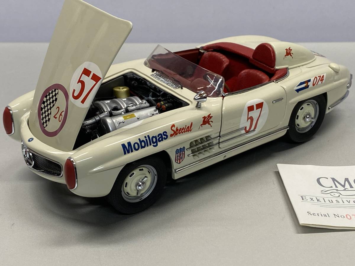 超レア!CMC ☆ 1/24 1956-1957 メルセデス・ベンツ 300 SLS #57 ☆