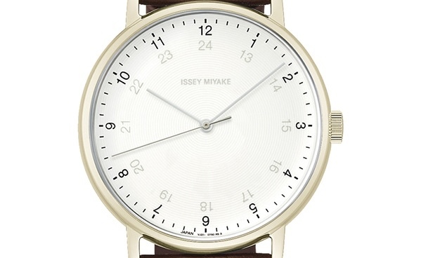 新品未使用 ISSEY MIYAKE 腕時計・NYAJ706・岩崎一郎デザイン/日本製