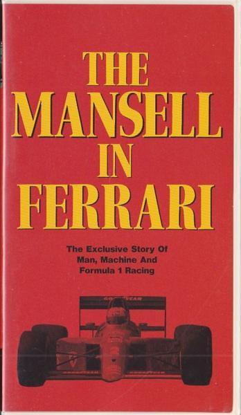 *VHS video FIA F1nai gel * Mansell * in * Ferrari Nigel Mansell in ferrari