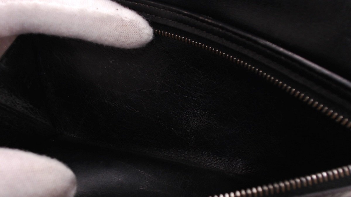 1円美品☆エルメス☆ベアンクラシック ボックスカーフ 2つ折り長財布