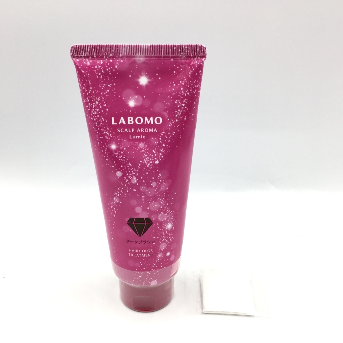 アートネイチャー LABOMO ラボモ スカルプアロマ ヘアカラートリートメント ルミエ ダークブラウン (手袋 取説付) 200g 新品未開封 A