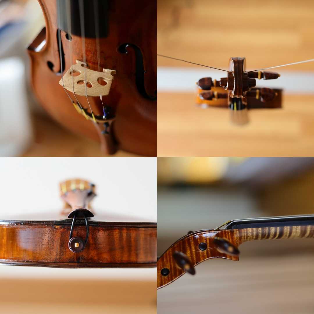 【4/4】19世紀製 ホップモデル ジャーマンオールドバイオリン【極良品】_画像10