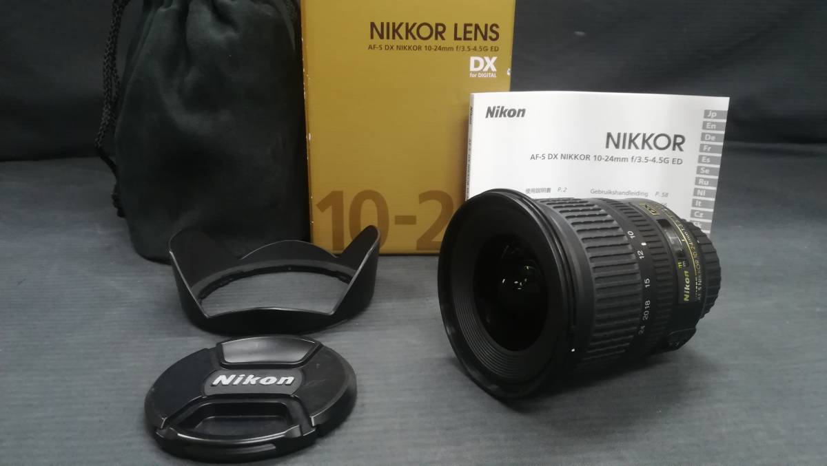 直営店に限定 Nikon 超広角ズームレンズ AF-S DX NIKKOR 10-24mm f 3.5