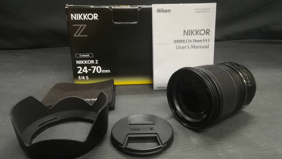 美品♪]Nikon/ニコン NIKKOR Z 24-70mm f/4 S 標準ズーム レンズ /動作