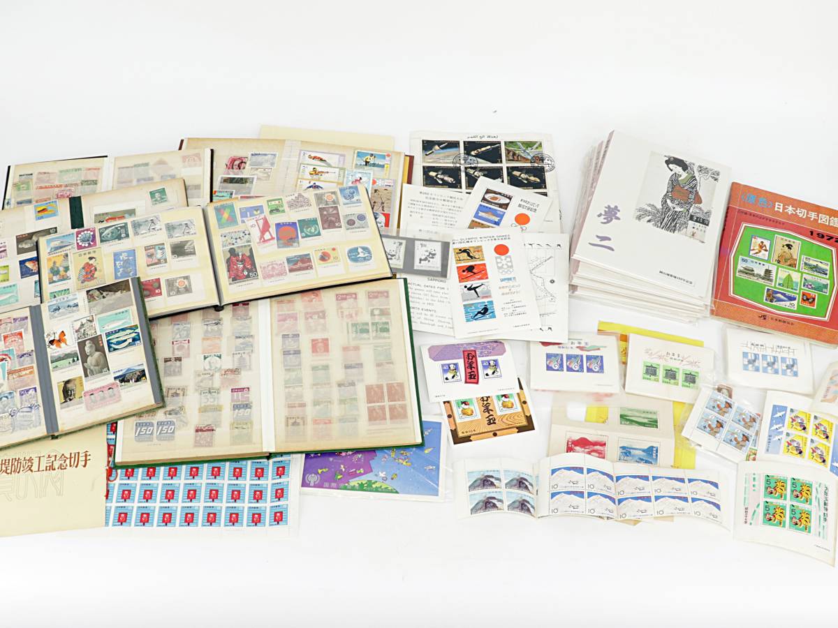 蔵】切手 大量 おまとめ 6冊 外国切手 消印有り 海外切手 記念切手