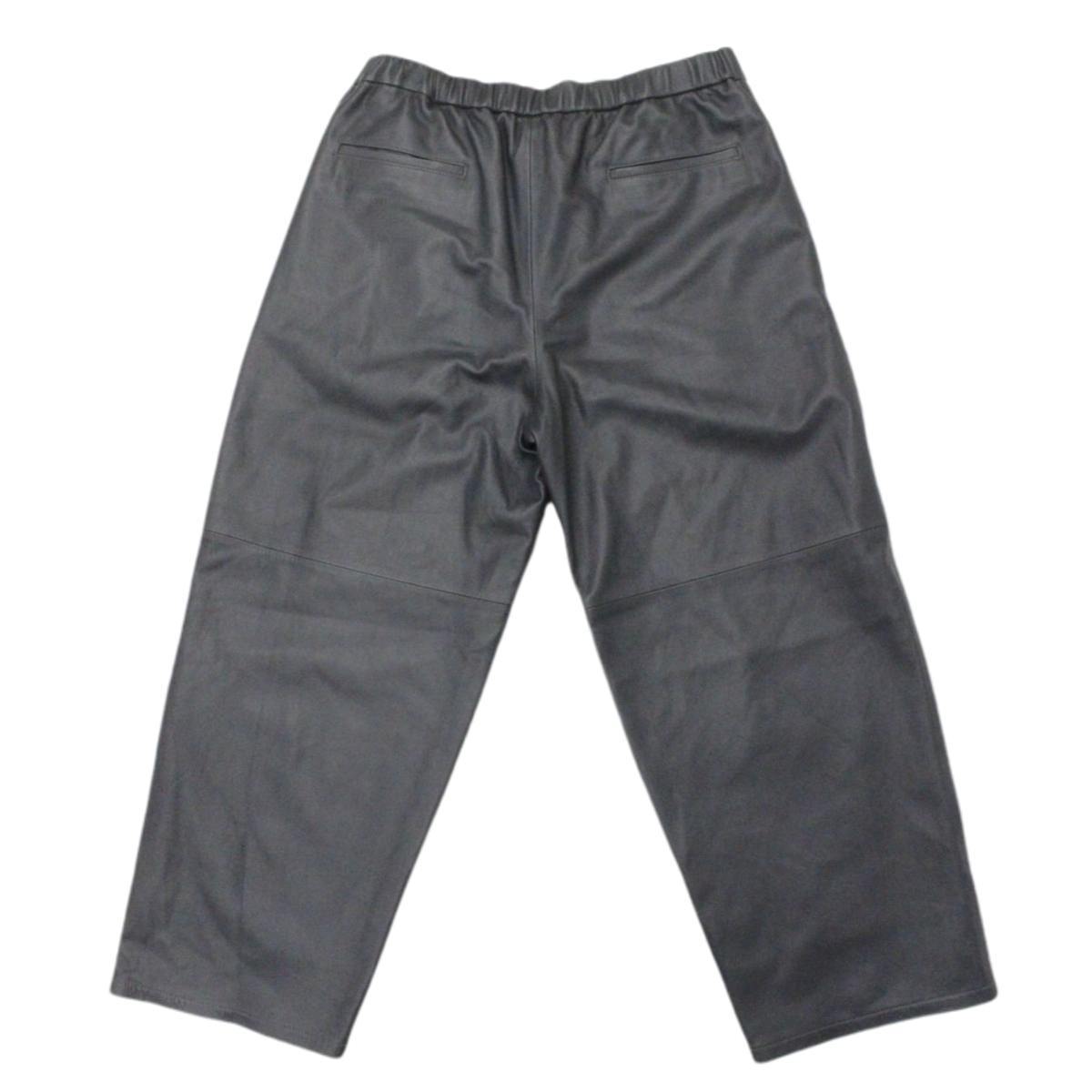美品】 Graphpaper - Sheep Leather Easy Pants グラフペーパー シープ