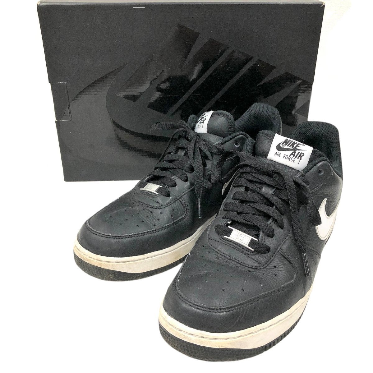 在庫限り Supreme NIKE エアフォース1 シュプリーム ナイキ 27.5cm 黒