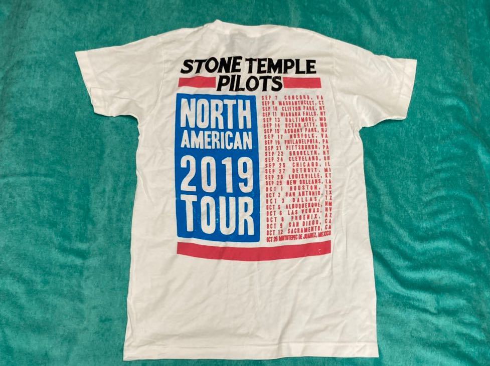 STONE TEMPLE PILOTS ストーン・テンプル・パイロッツ Tシャツ M バンドT ロックT Core Tiny Music Purple_画像2