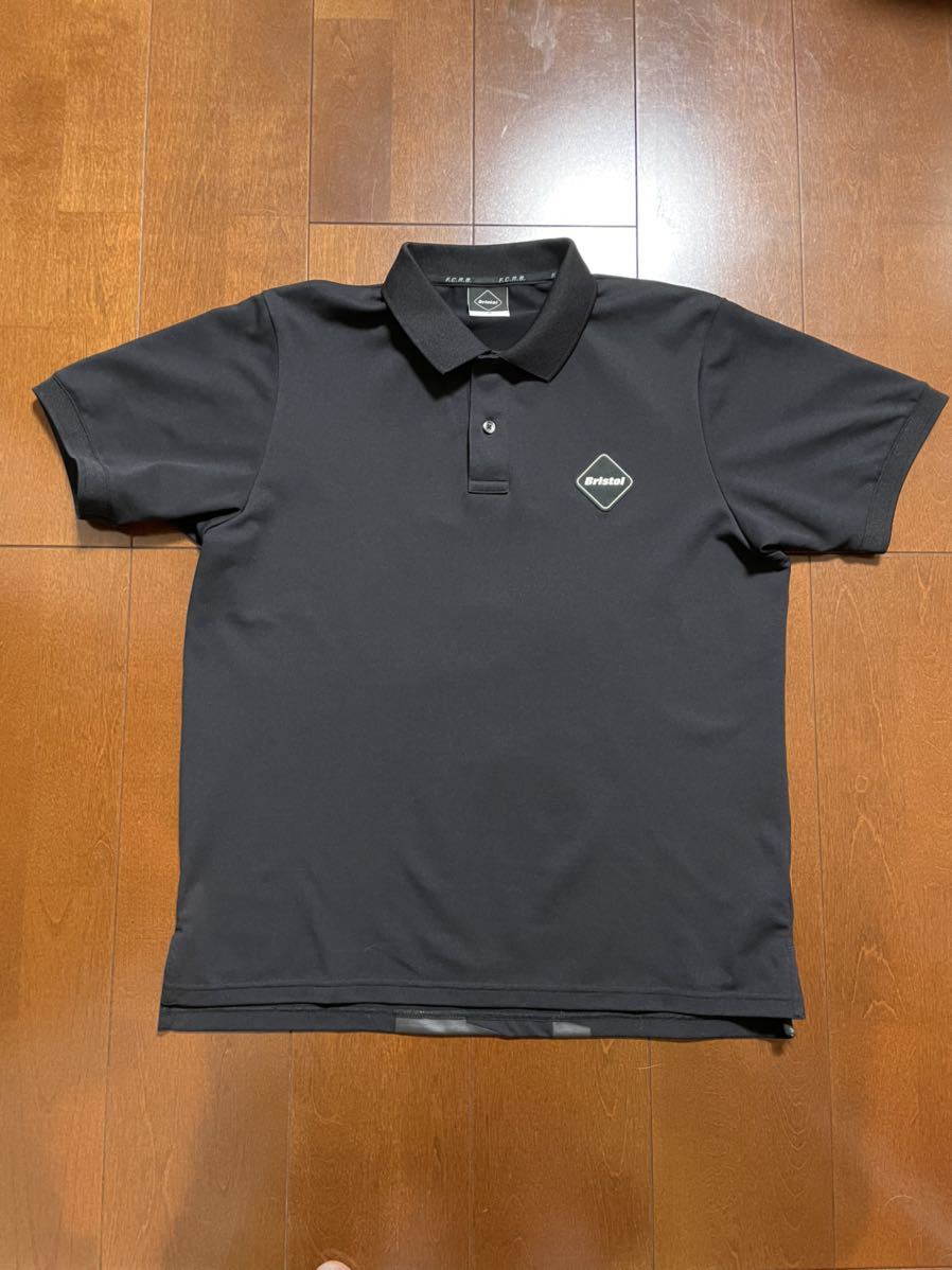 美品 F.C.R.B. ポロシャツキャップセット 19SS ビッグロゴ