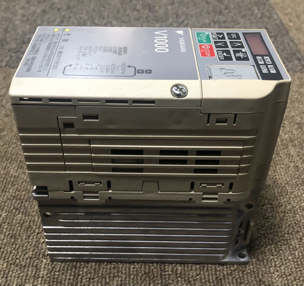 通電確認済 YASKAWA インバータ CIMR-VA2A0006BAA | wptest