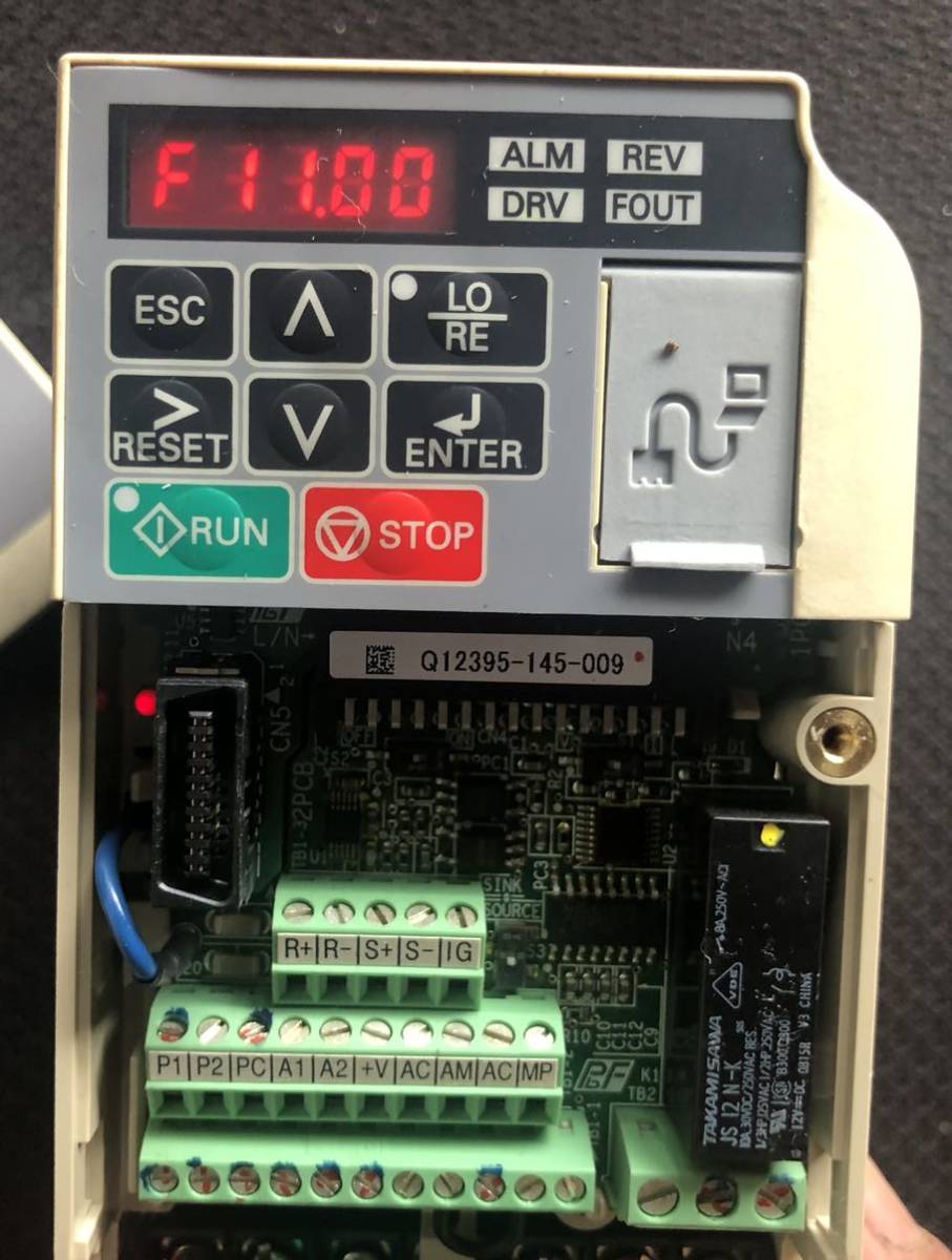通電確認済 YASKAWA インバータ CIMR-VA2A0006BAA | ghe.com.do