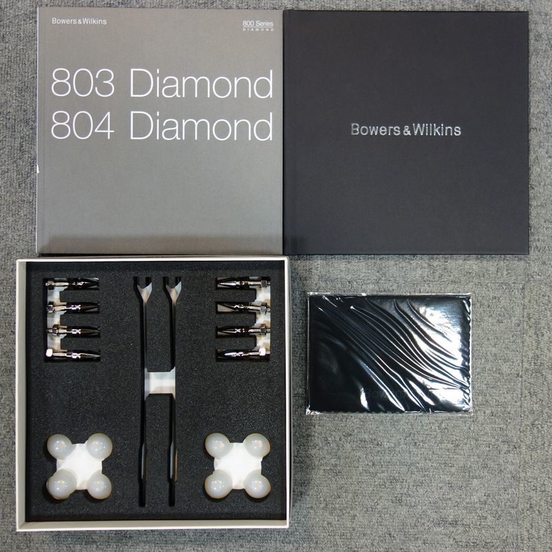 【ジャンク】B&W 804 Diamond 色：ピアノブラック 　ダイヤモンドツイーター_画像10