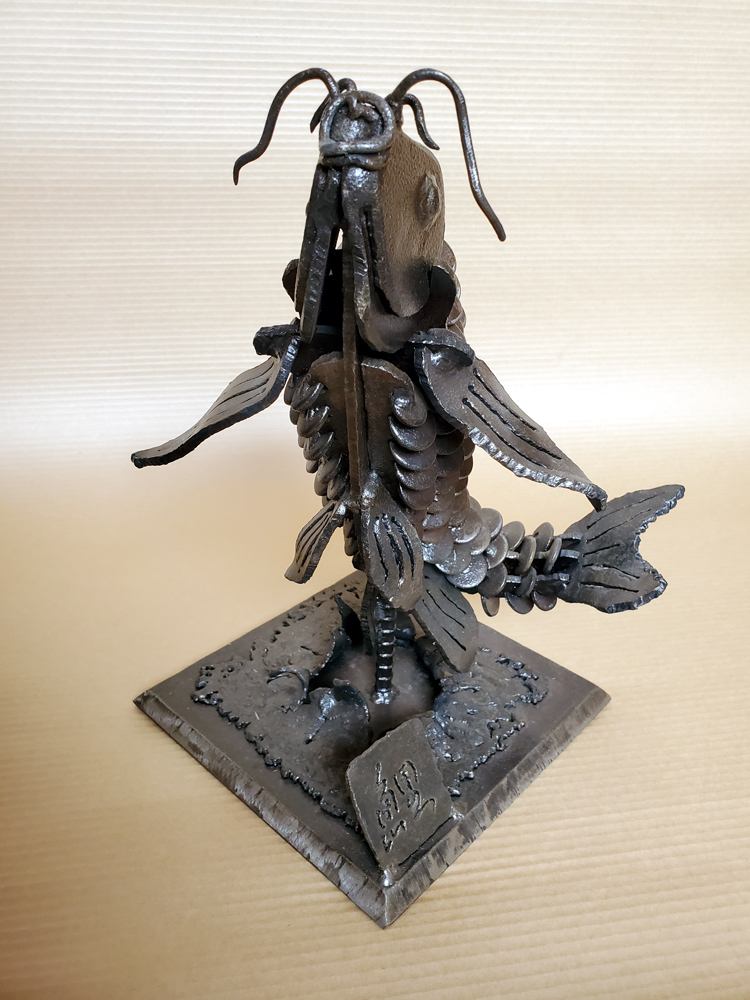 □楠廸庵□茶道具 鎖セット 釣釜鎖 弦 大かん 田中敏孝作 共箱