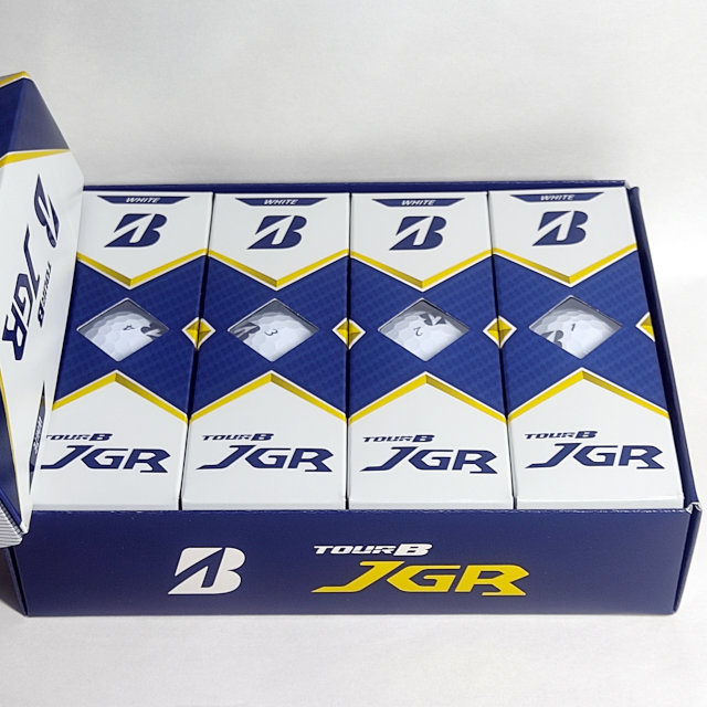 ブリヂストン TOUR B JGR 2021年モデル ゴルフボール ホワイト 1ダース(12球入) (BRIDGESTONE) 4547333333840 J1WX_画像2