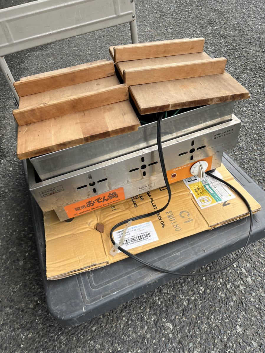 NICHIWA ニチワ 電気おでん鍋 EOK-6 2012年製 6ツ切り 業務用 厨房用