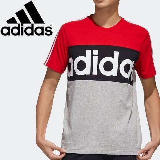 L 新品 アディダス adidas ESSENTIALS COLORBLOCK TEE Gメンズ クルーネック 半袖 Tシャツ Lサイズ 新品 FL0294_画像1