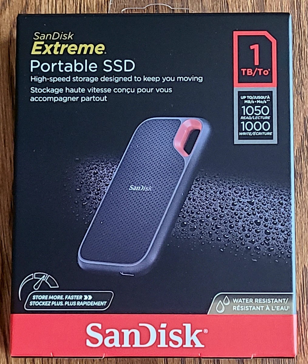 新品未開封】1TB 外付SSD ポータブルSSD SanDisk サンディスク