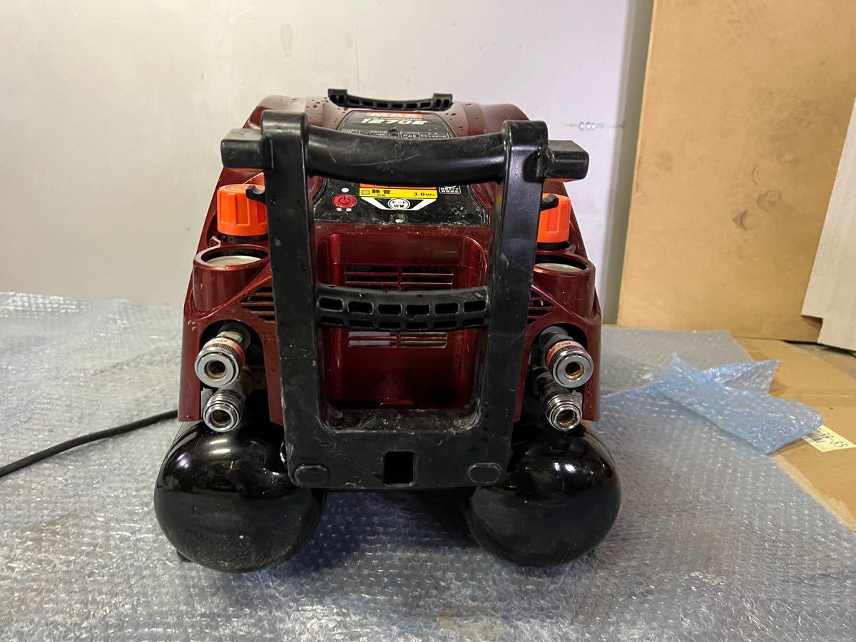 良品 低騒音マックス☆高圧4口エアコンプレッサー☆AK-HH1270E