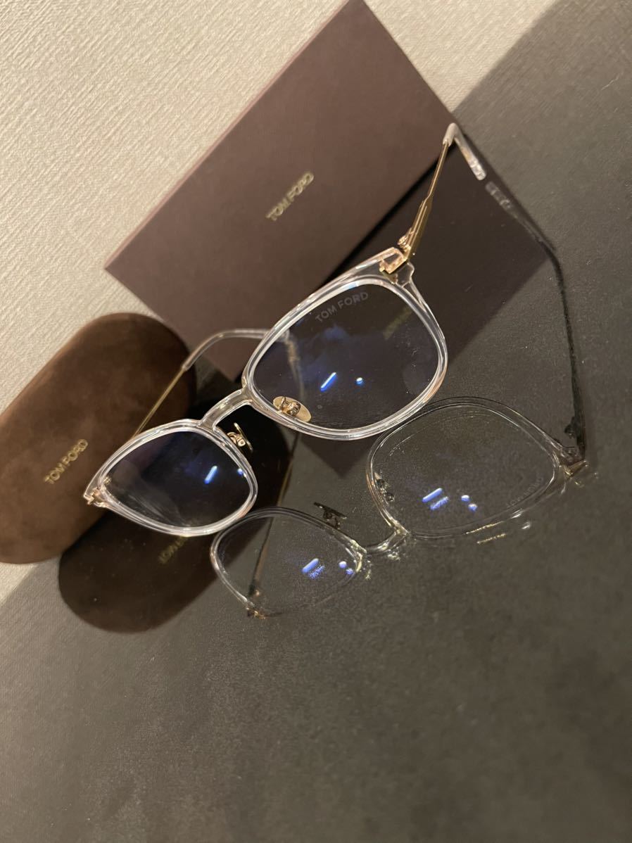 TOM FORD クリアサングラス 美品-connectedremag.com