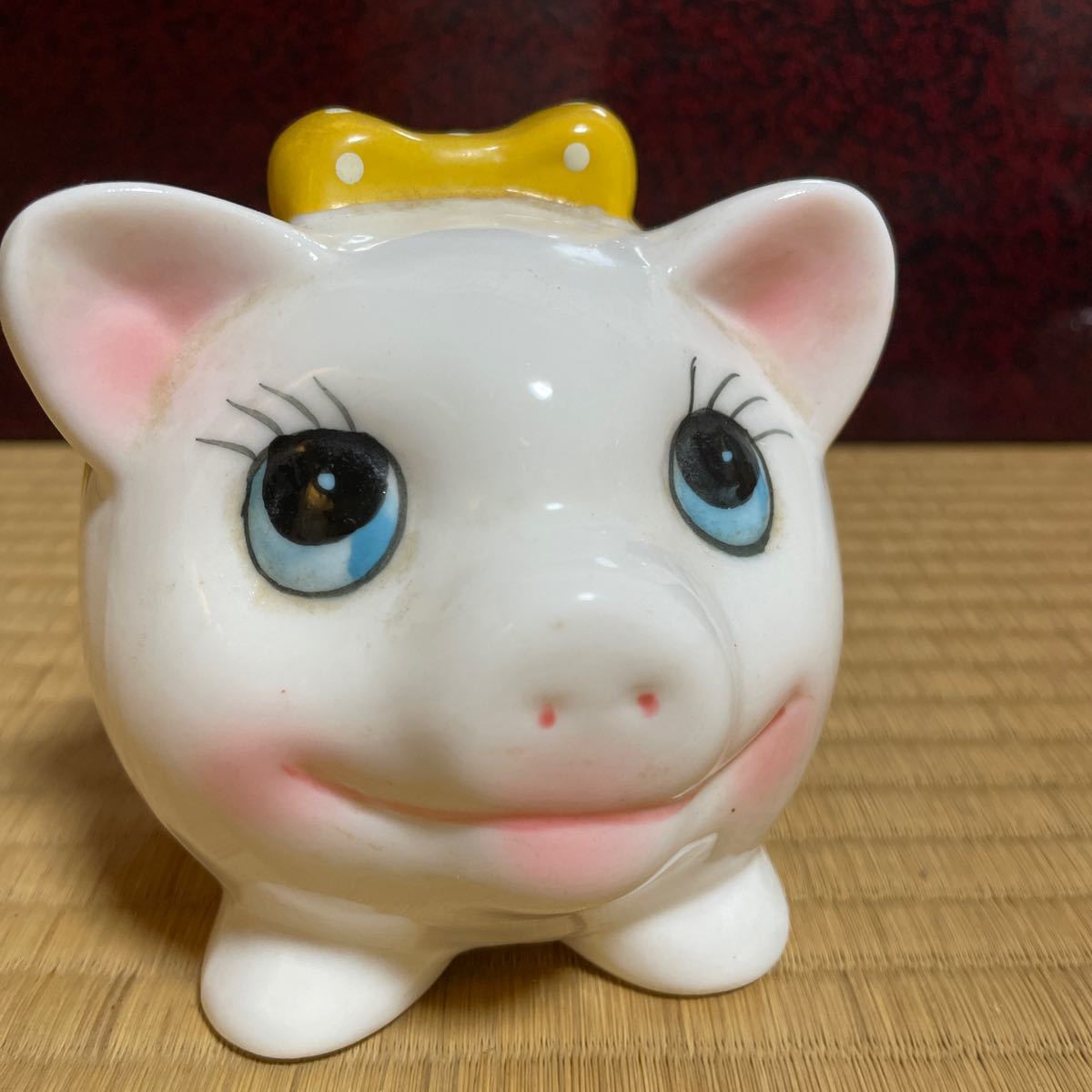 レトロ可愛い】ブタちゃん貯金箱 2匹 昭和レトロ|Yahoo!フリマ レトロ可愛い】ブタちゃん貯金箱 2匹 昭和レトロ|Yahoo!フリマ
