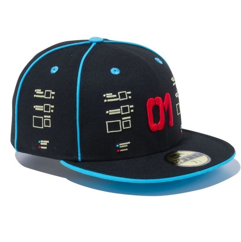 ニューエラ　初音ミク　01ロゴ　NEWERA　59FIFTY 7 5/8　60.6cm 新品　_画像3