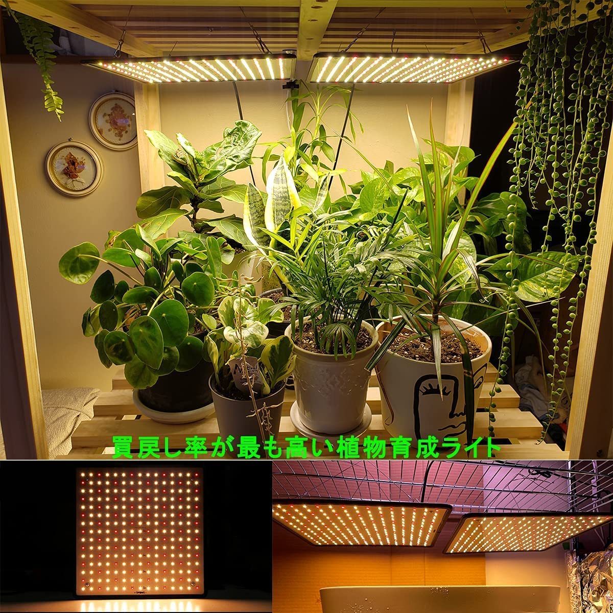 公式の 植物育成ライトLED屋内植物のライトを栽培し USB植物栽培ライト Happyyoo 植物育成ライト led クリップ フルスペクトル USB 植物成長ライト 室内栽培 ライト led光合成ライト 5段階調光