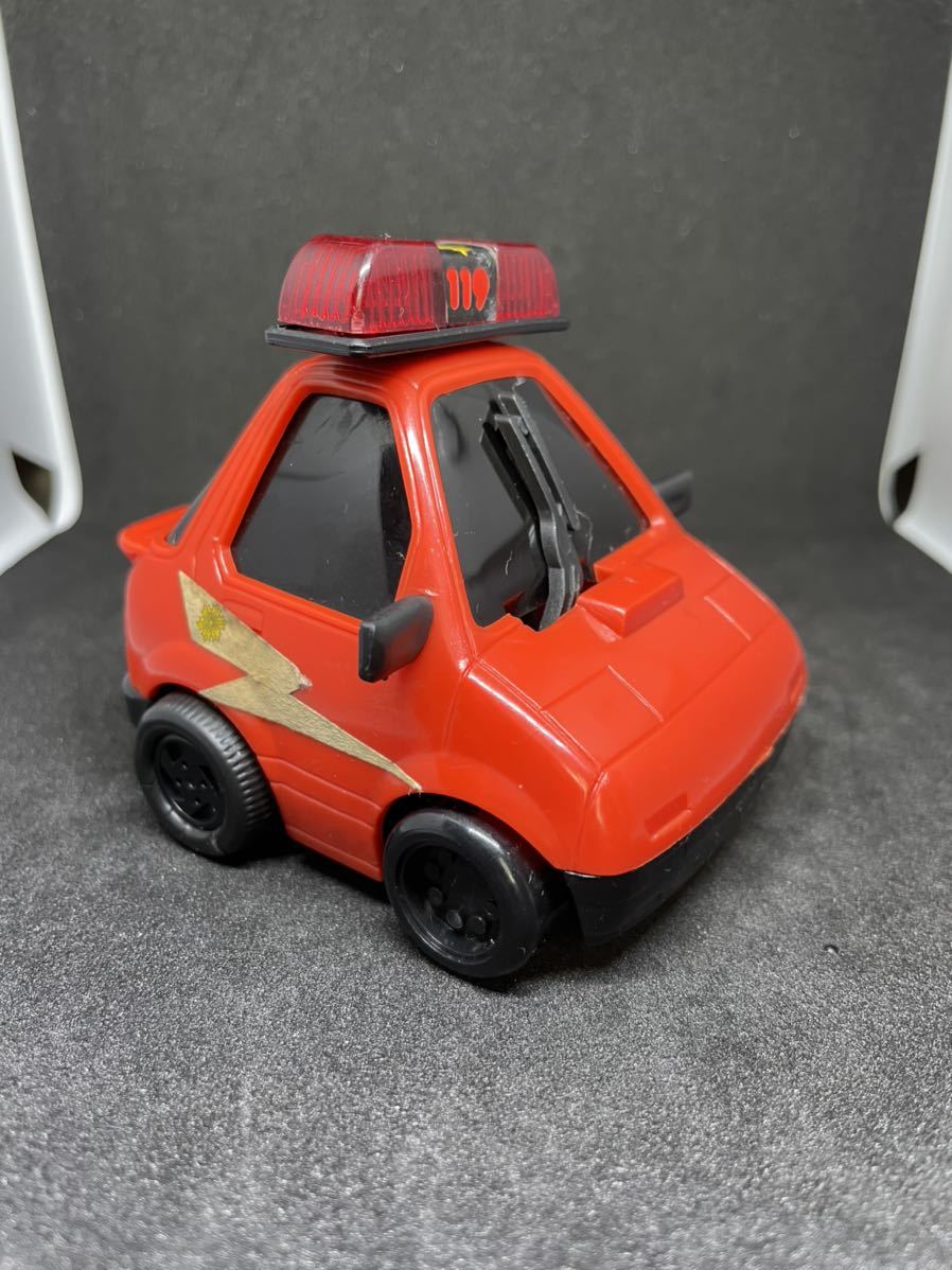 大っきい　チョロQのようなおもちゃ　パトカー　当時物　稀少品　日本製　ビンテージ　ジャンク_画像3