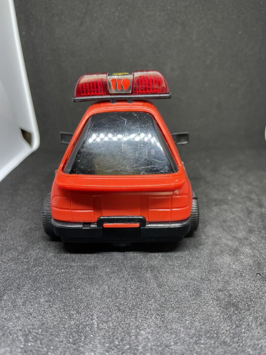 大っきい　チョロQのようなおもちゃ　パトカー　当時物　稀少品　日本製　ビンテージ　ジャンク_画像5