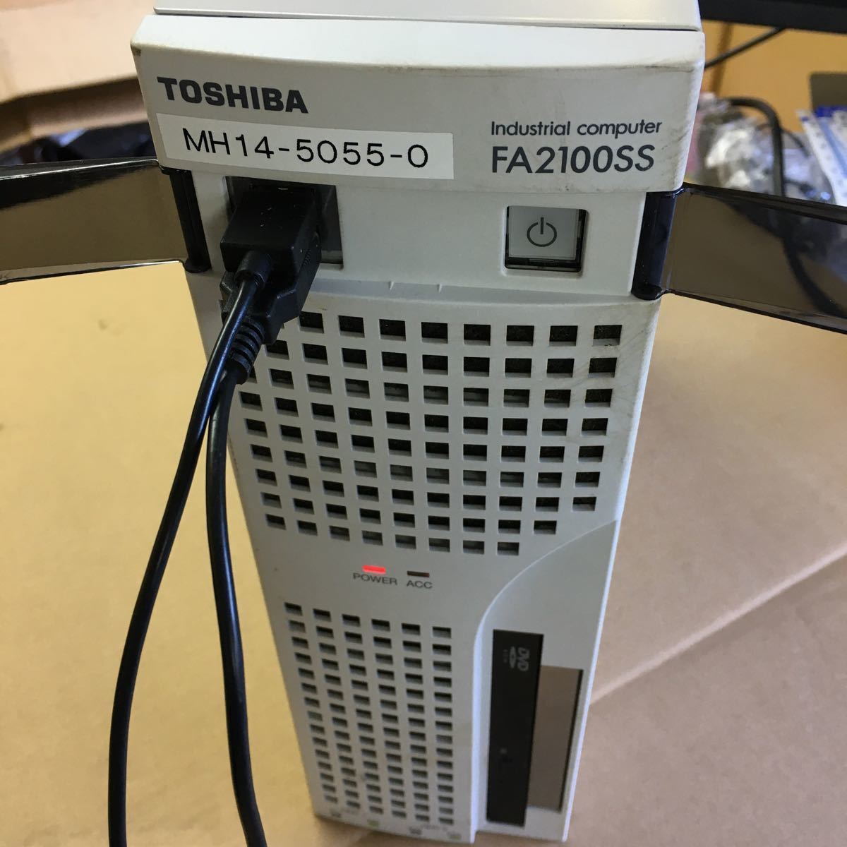 限定版 スリム型産業用コンピューター MODEL500 FA2100SS TOSHIBA 東芝 (3) i7-3615QE HDD500GB メモリ4GB 東芝