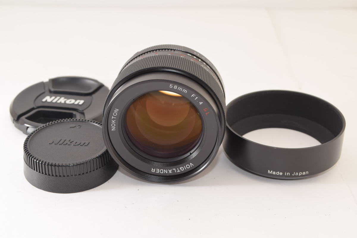 ☆極上品☆ VOIGTLANDER フォクトレンダー NOKTON 58mm F1.4 SL II for