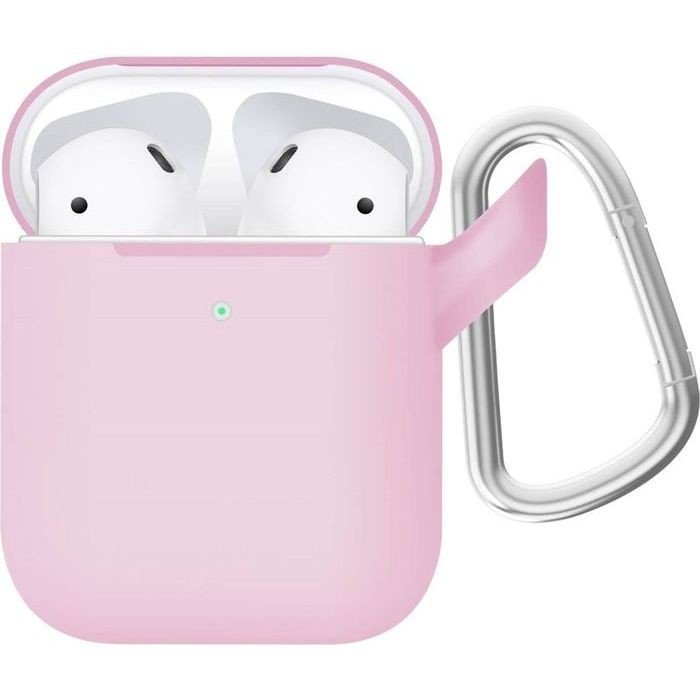 未使用 エレコム AirPods 用 シリコンケース ワイヤレス 充電対応 エアーポッズ 対応 アクセサリ ケース カバー ピンク：AVA-APSCPN_画像3