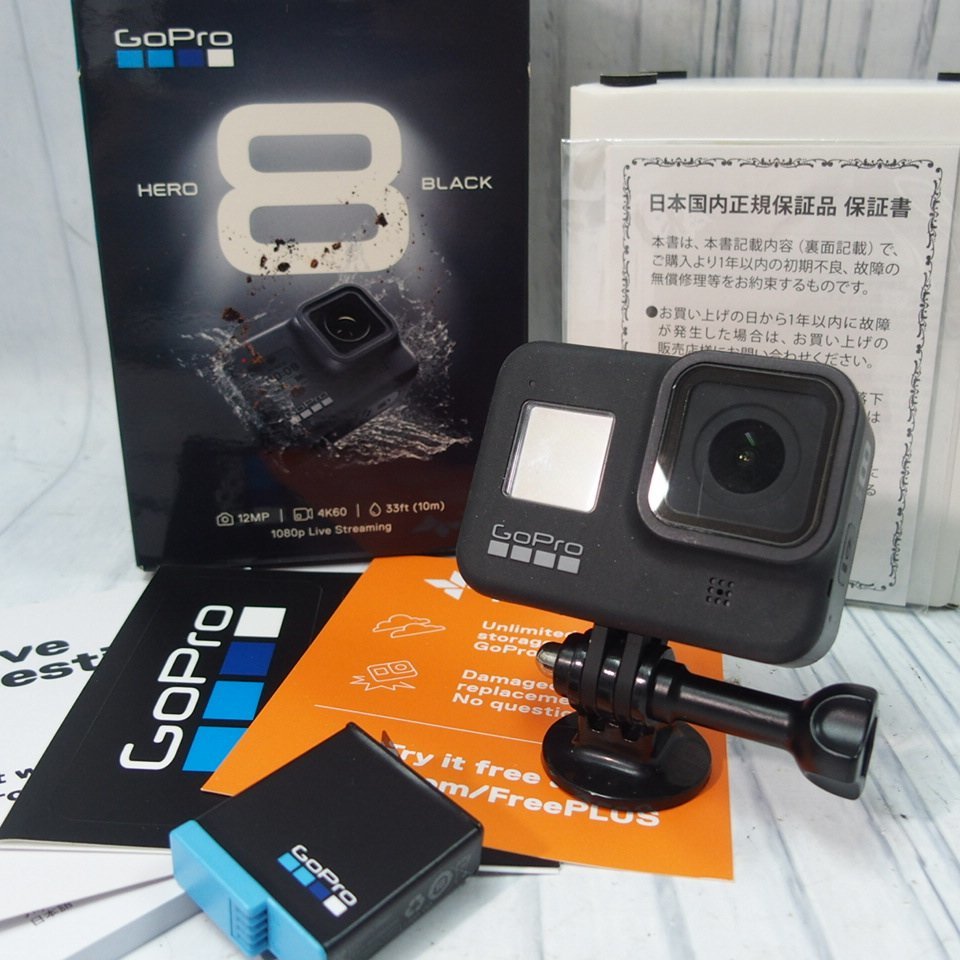 GoPro HERO8 Black ゴープロ ヒーロー8 ブラック ウェアラブル