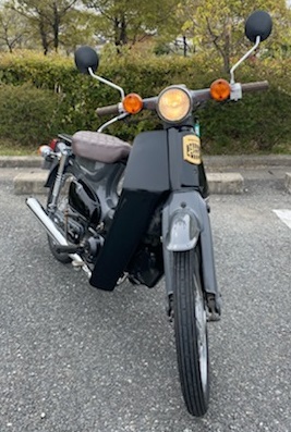 必見!!美車!!　スーパーカブ　C50　セミレストア　ちょいカスタム!!　全塗装　前後新品タイヤ!!新品部品多数_画像1