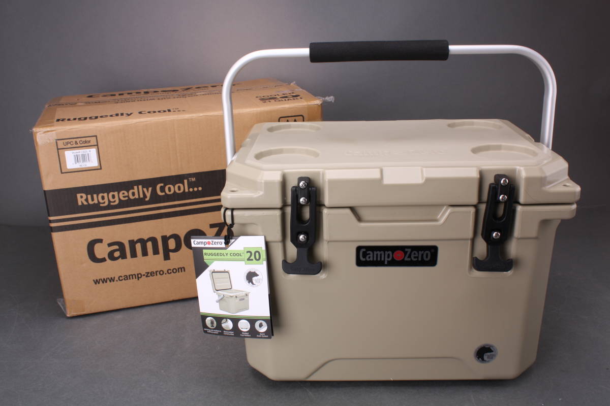 100円~ 未使用品 Camp-Zero キャンプゼロ 20L ロトモールド クーラー