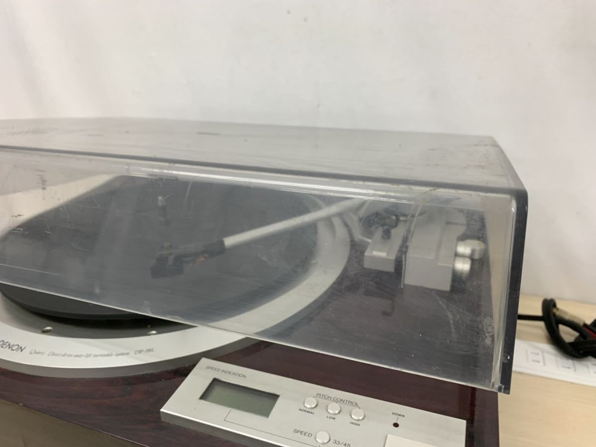 DENON デノン DP-59L ターンテーブル レコードプレーヤー 本体のみ ジャンク_画像7