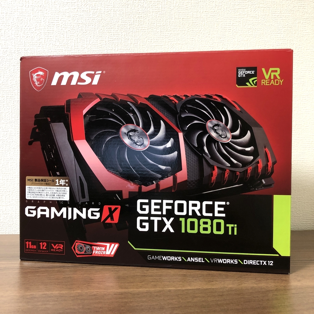 グラボ】GeForce 1080Ti GAMING X 11GB (1) | wise.edu.pk