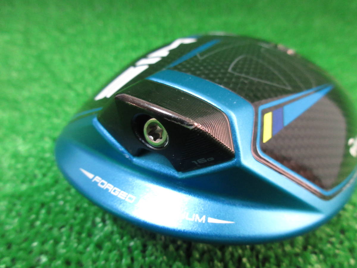 5984【TaylorMade】SIM2 1W 9度 日本仕様 ヘッド単品 ヘッドカバー,レンチ付 テーラーメイド シム2 ドライバー 中古ヘッド_画像4