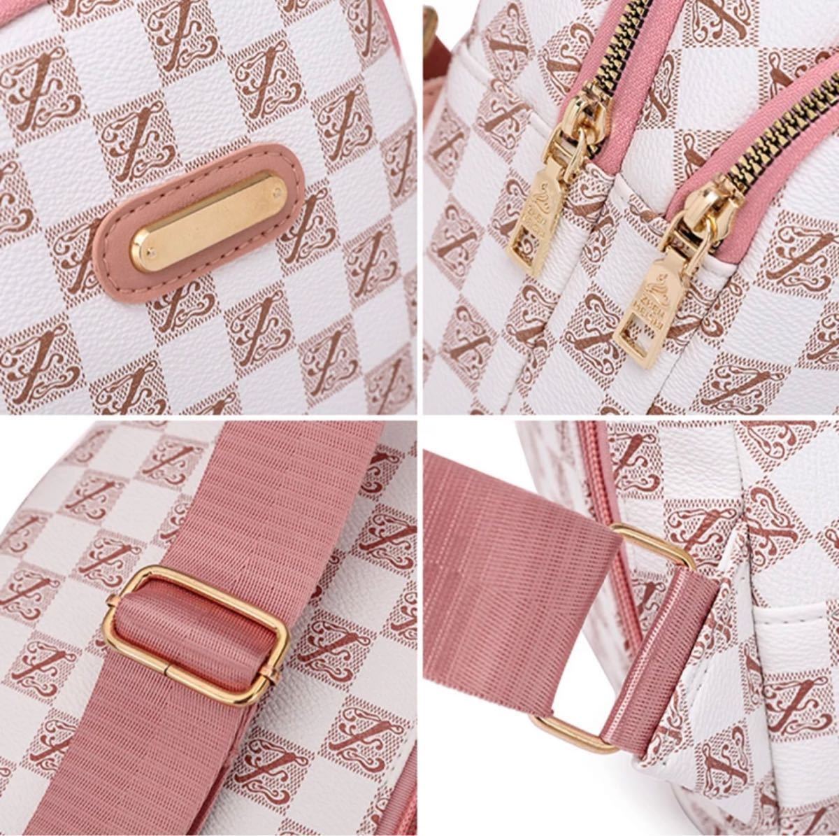 ピンクのバッグ-女性のチェストバッグ,ショルダーストラップ付きの小さな合成皮革の電話バッグ,携帯電話の持ち運びに便利_画像9