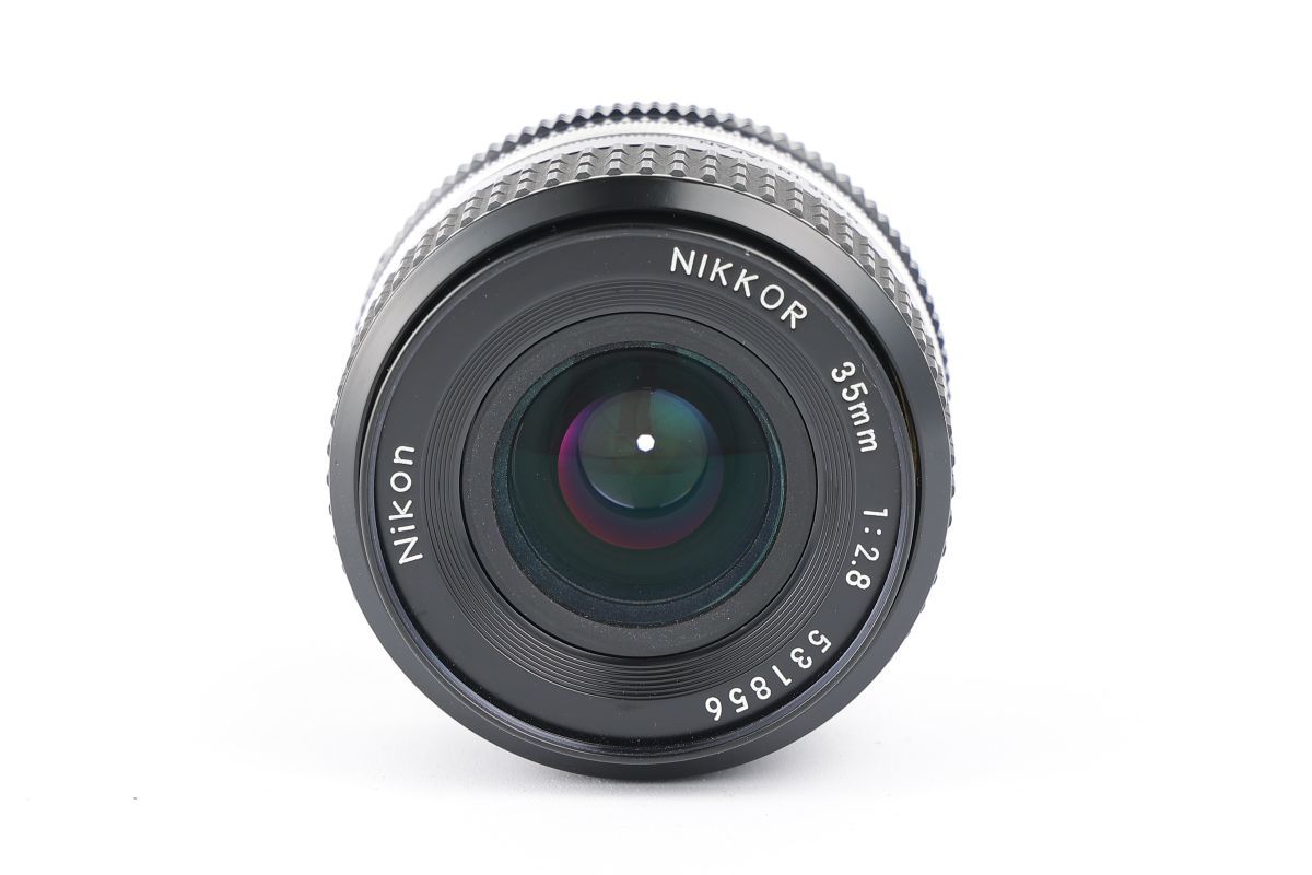 00615cmrk Nikon Ai NIKKOR 35mm F2.8S Ai-S 単焦点 広角レンズ Fマウント_画像6