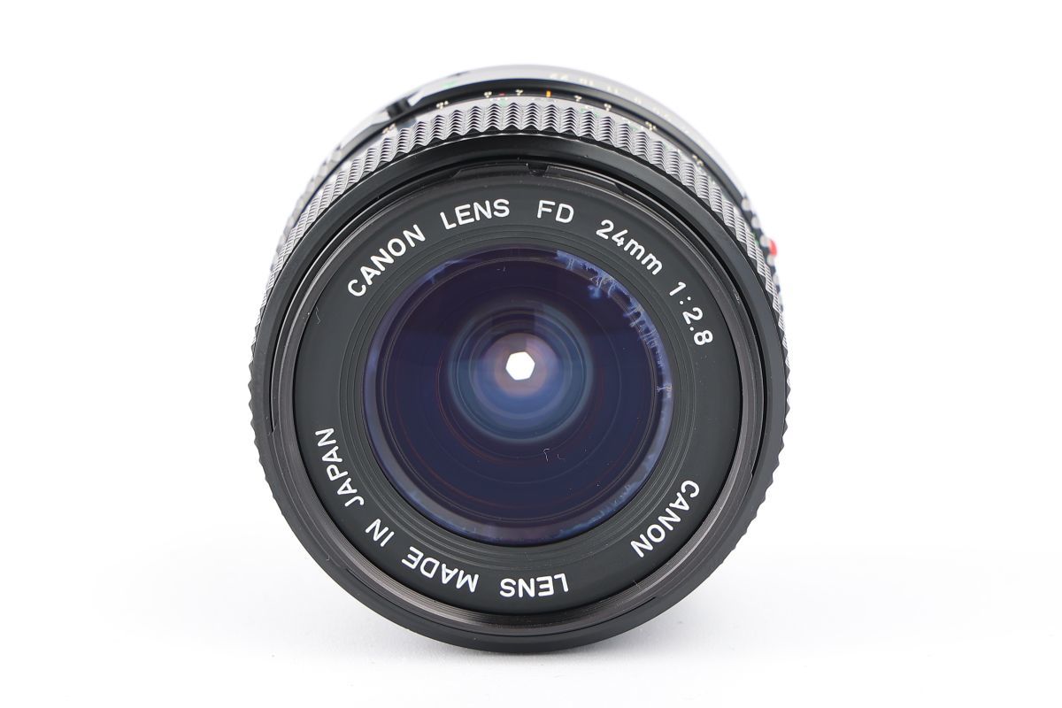 00755cmrk Canon New FD 24mm F2.8 単焦点 広角レンズ FD マウント_画像6