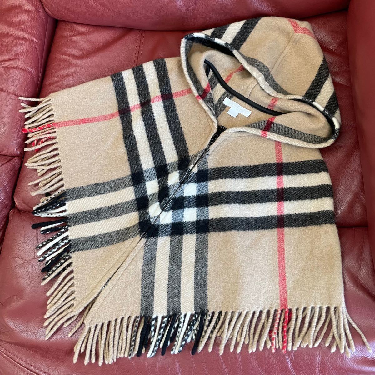 Burberry バーバリー ポンチョ アウター コート ストール マフラー