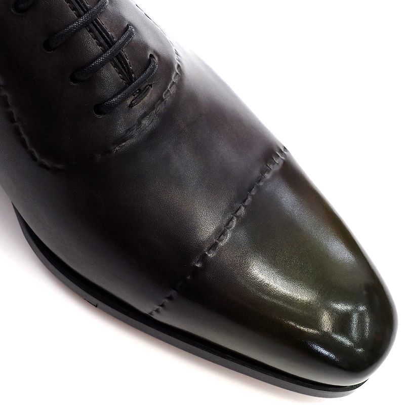 F03147 新品 MAGNANNI SELECCION/レザーシューズ 革靴 【サイズ：42】 ダークグレー マグナーニ_画像6
